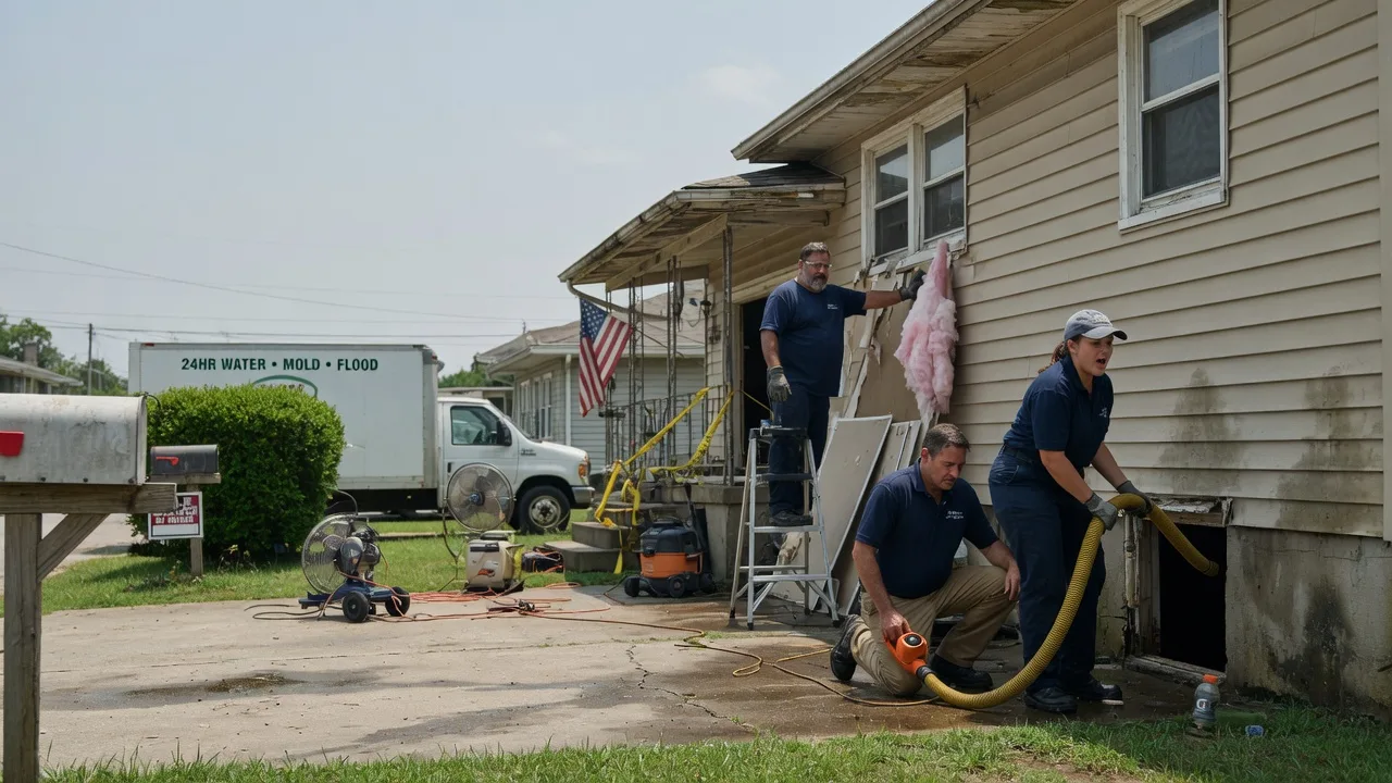 Water Damage Repair in Bloomsbury, NJ near me